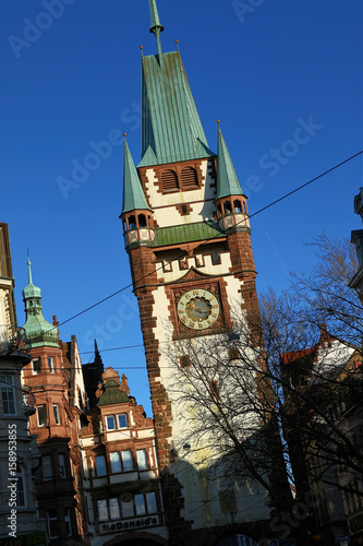 The Martinstor in Freiburg, Germany photo