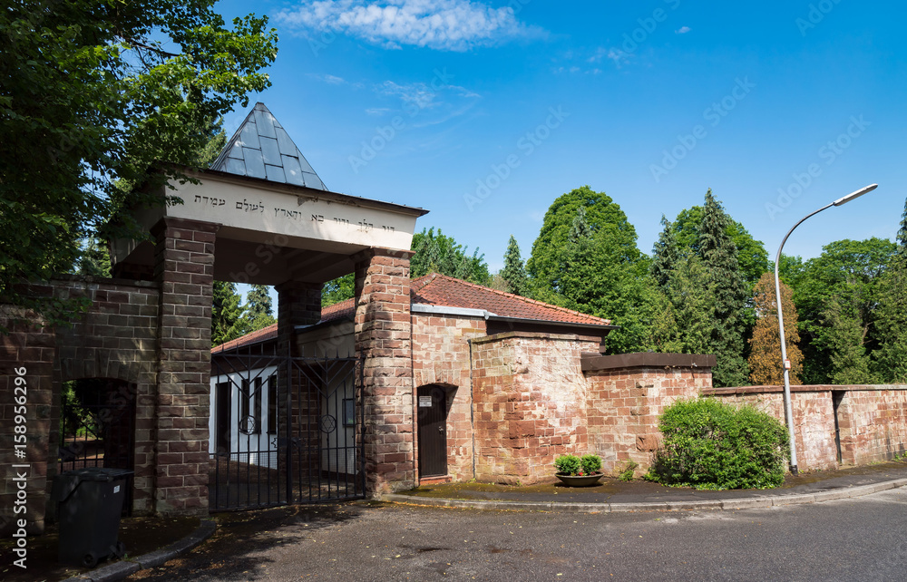 Jüdischer Friedhof in Saarbrücken