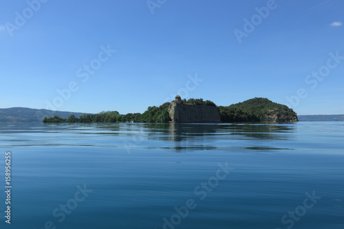 Isola Bisentina sul lago di Bolsena