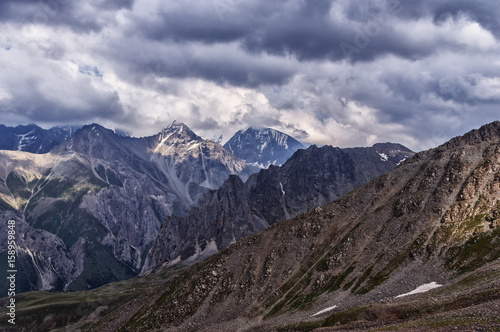 Mountain landscape, Kyrgyzstan, a mountainous valley © Ксения Суханова