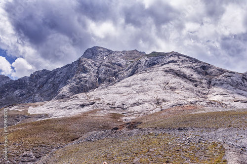 Mountain landscape, Kyrgyzstan, a mountainous valley