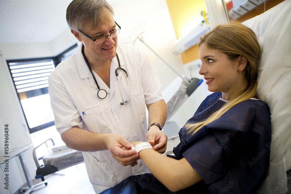 Fototapeta premium Medical ID bracelet
