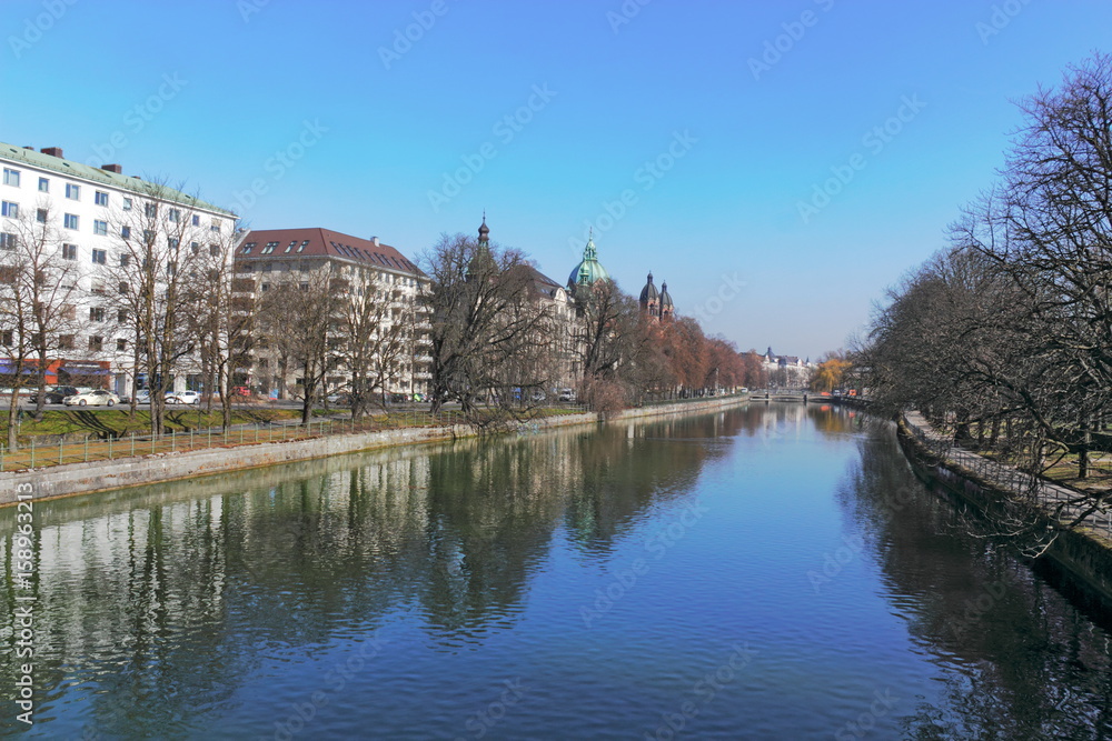 Obraz premium München an der Isar