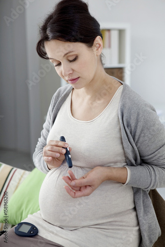 Test for diabetes pregnant woman photo