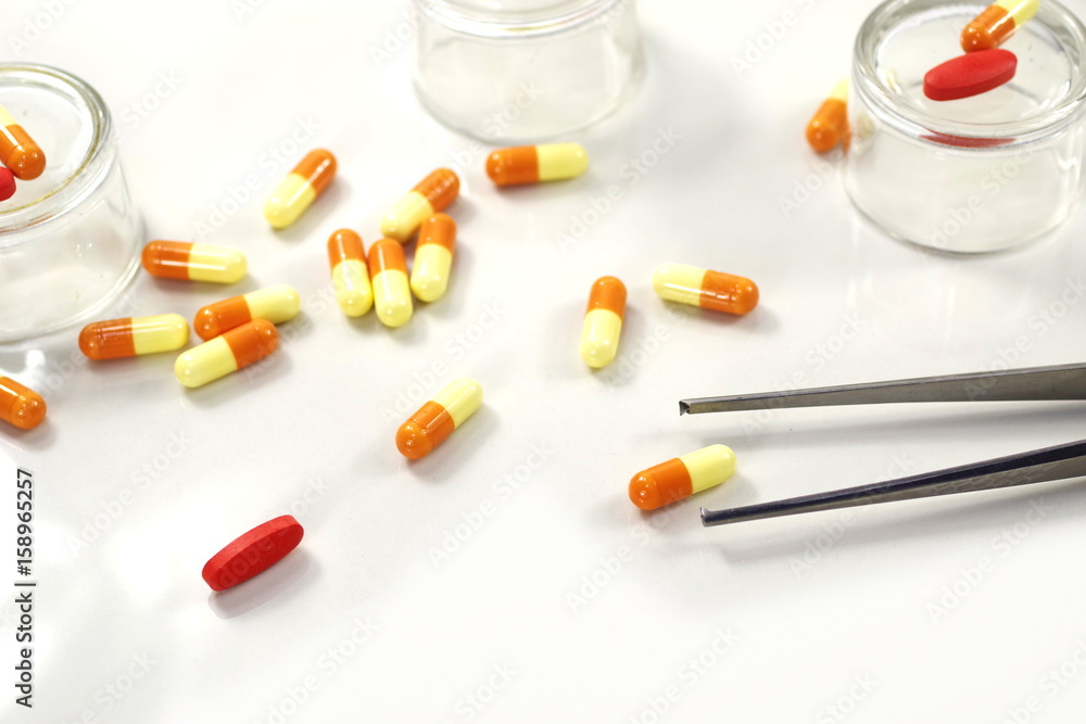 different medicines on table different medicines on table