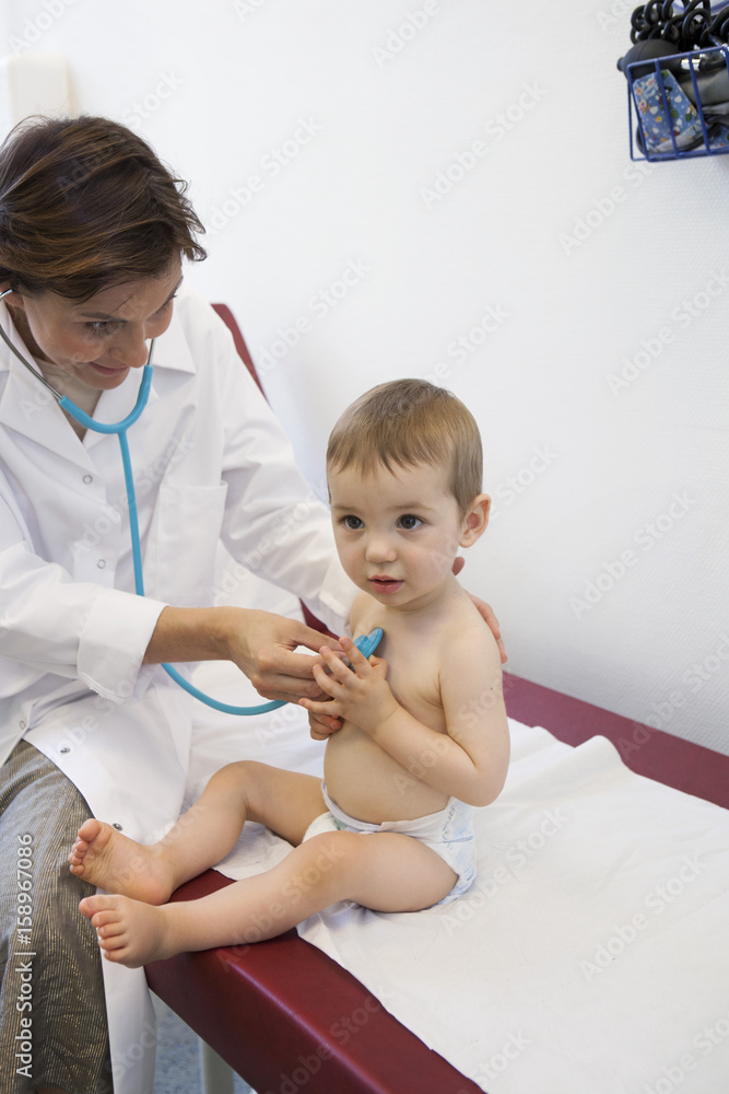 15-month-old child in consultation 15-month-old child in consultation