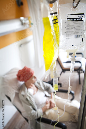 Tableau sur toile Ambulatory chemotherapy