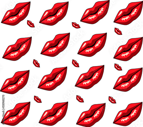 Sweet lips print