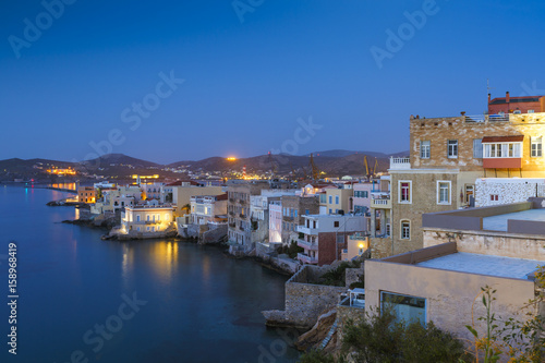 Vaporia district of Ermoupoli town on Syros island. 