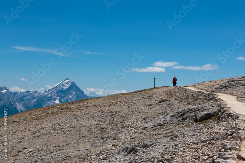 Walking in Stone Path on the Mountain's Top © GioRez