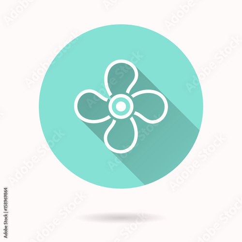 Fan vector icon.