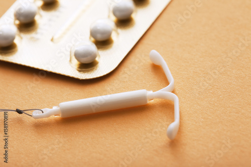 Foto Hormonal IUD and contraceptive pills