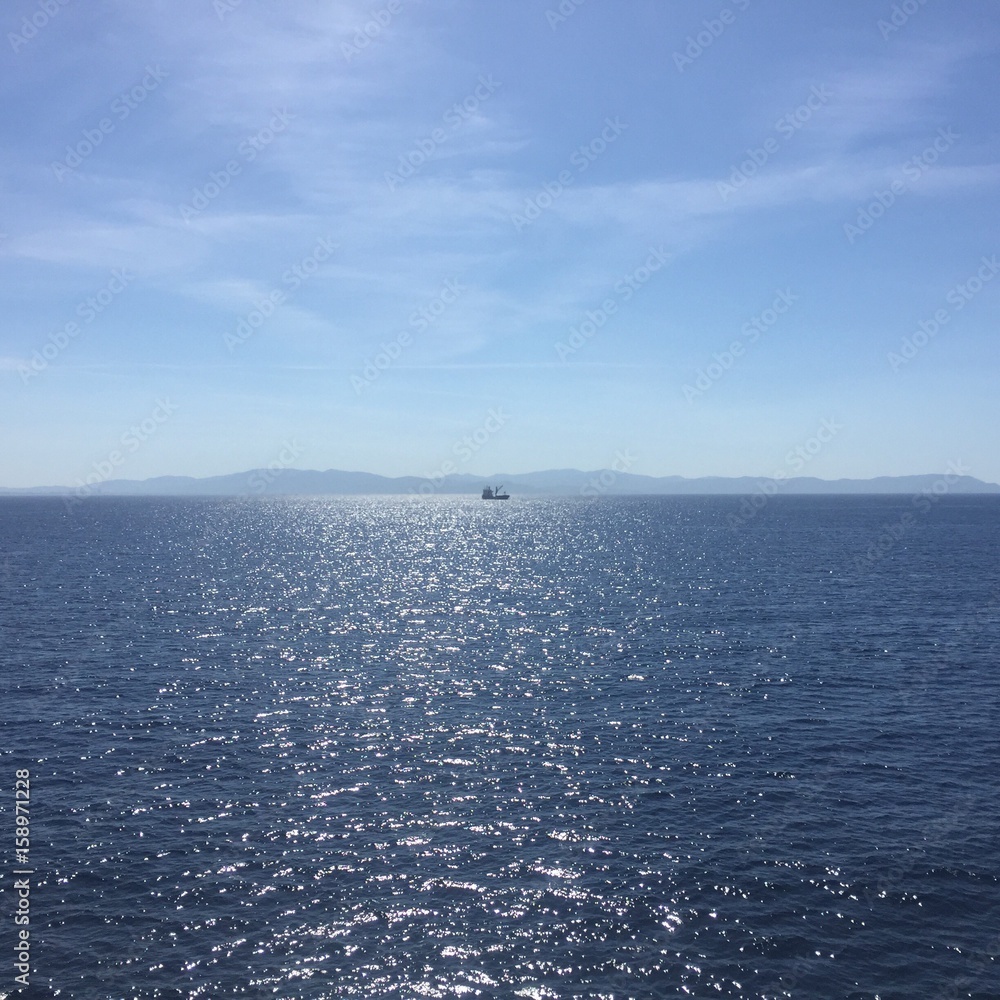 mare barca orizzonte isola mare barca orizzonte isola