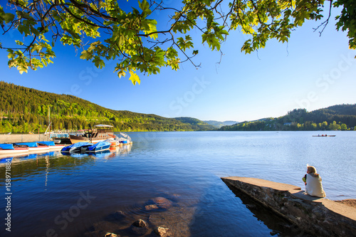 Lake Titisee Neustadt in the Black Forest.
