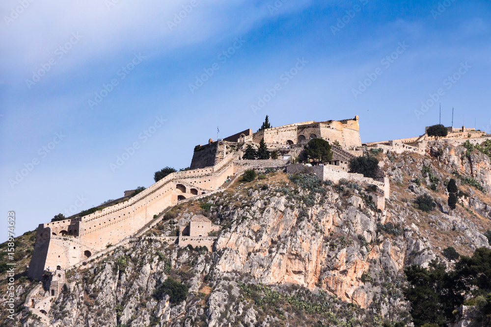 Palamidi medieval fortress, Nafplio, Greece