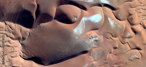 cerámica de viento, fotografía abstracta de los desiertos de África desde el aire., Género: Naturalismo abstracto, de lo abstracto a lo fotográfico contemporáneo y figurativo.