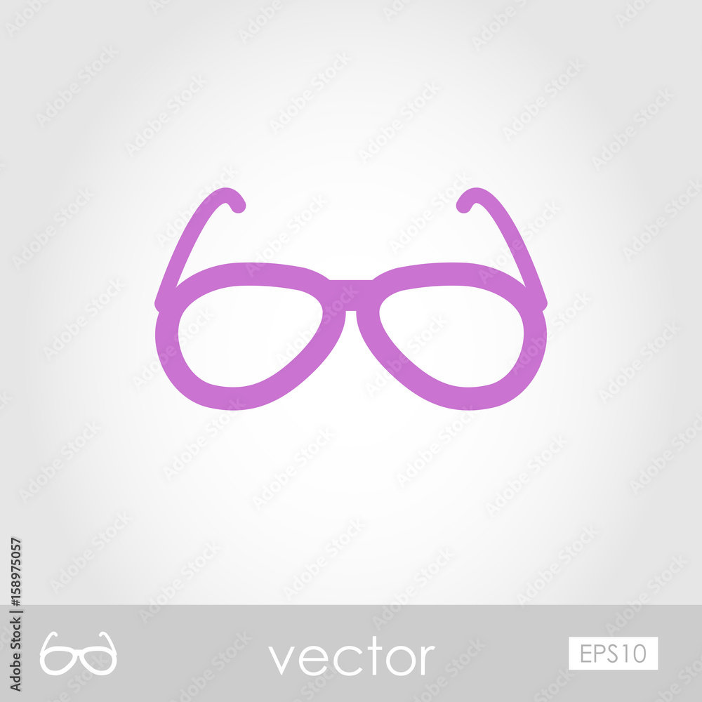 Sunglasses outline icon. Summer. Vacation Sunglasses outline icon. Summer. Vacation