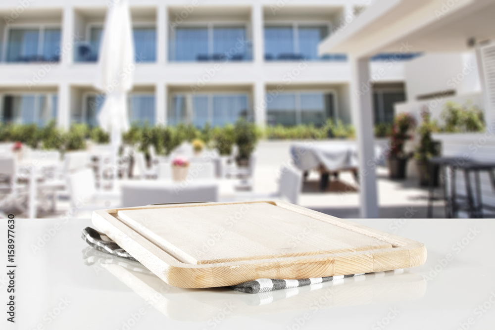 white wooden desk space and hotel white wooden desk space and hotel