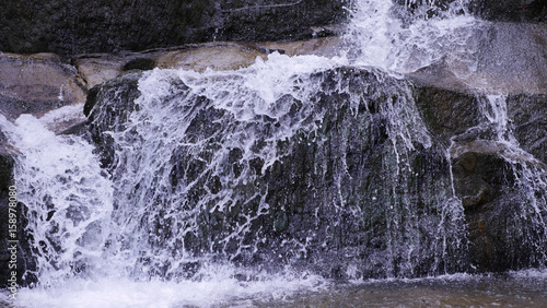 Water Cascade Closeup