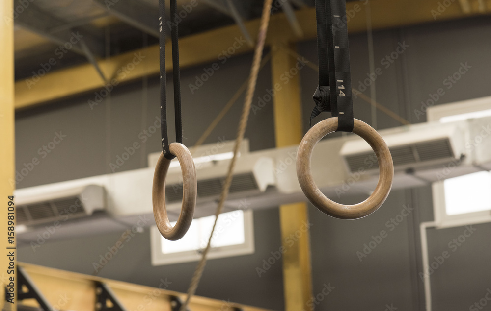 ENERGBIZ Wooden Gymnastic Rings with Adjustable India | Ubuy