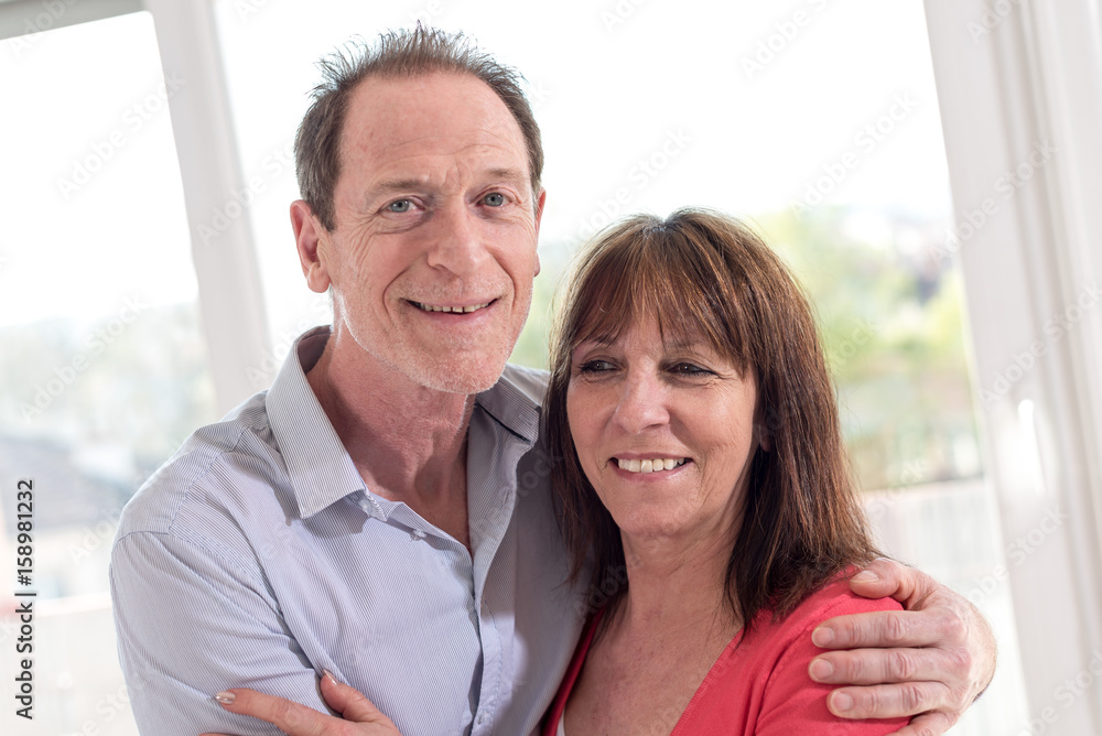 Happy senior couple embracing each other Happy senior couple embracing each other