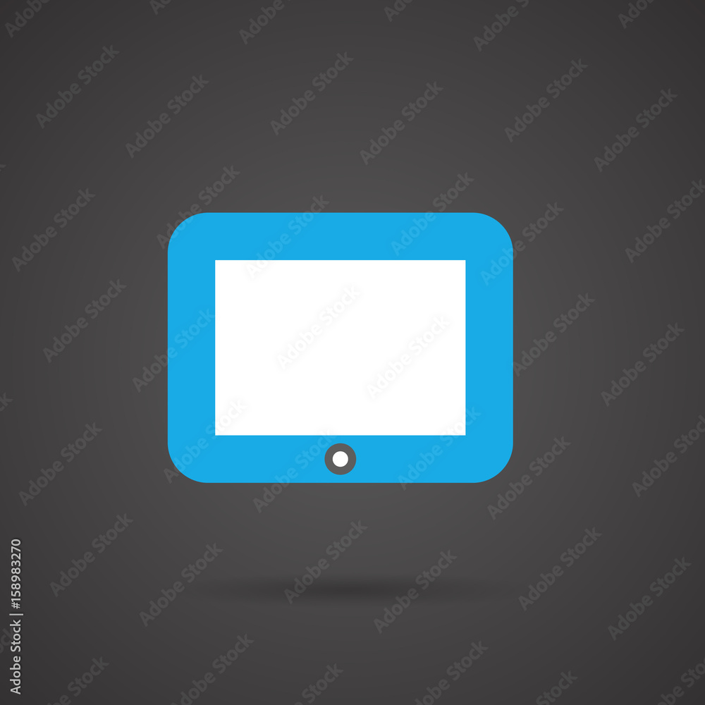 Vector Media Icon - Tablet Vector Media Icon - Tablet