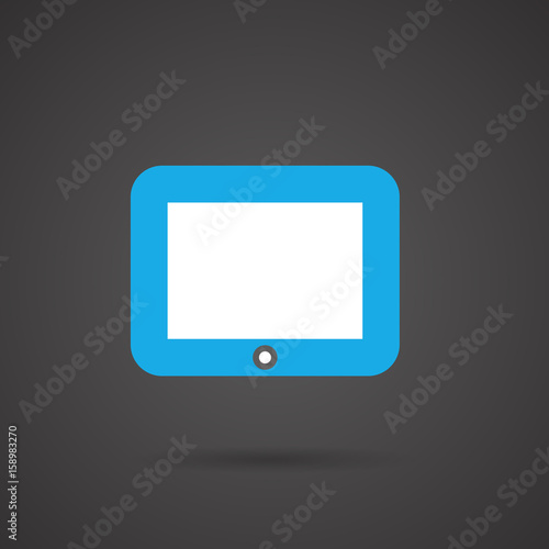Vector Media Icon - Tablet