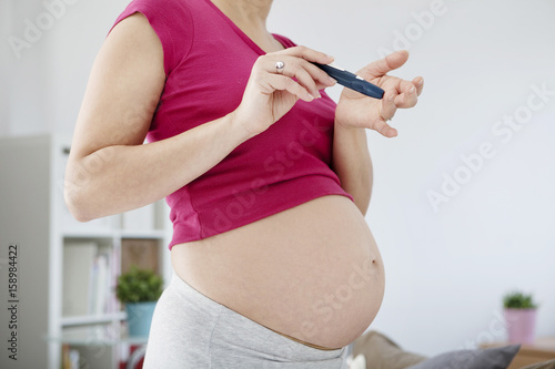 Test for diabetes pregnant woman photo