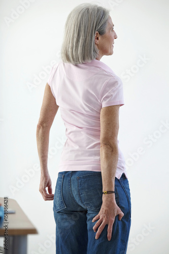 Konstfotografi Sciatica, elderly person