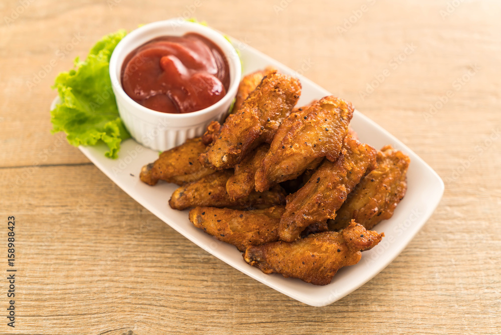 fried chicken wings fried chicken wings