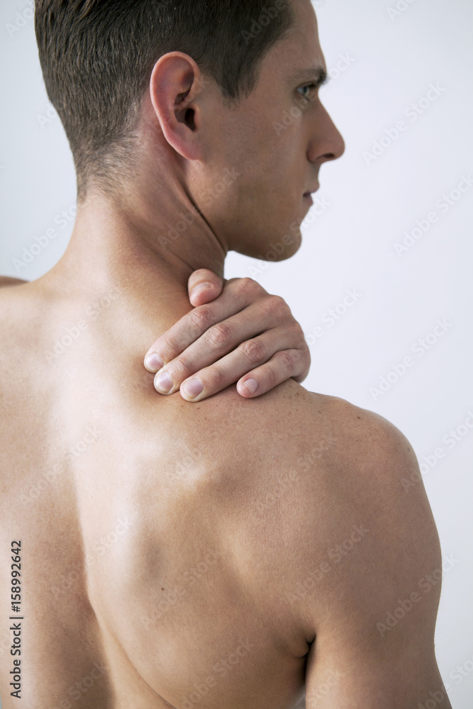 Shoulder pain in a man Shoulder pain in a man