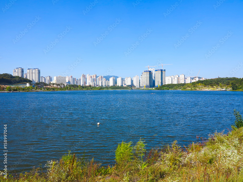 gyanggyo park,  suwon, korea 