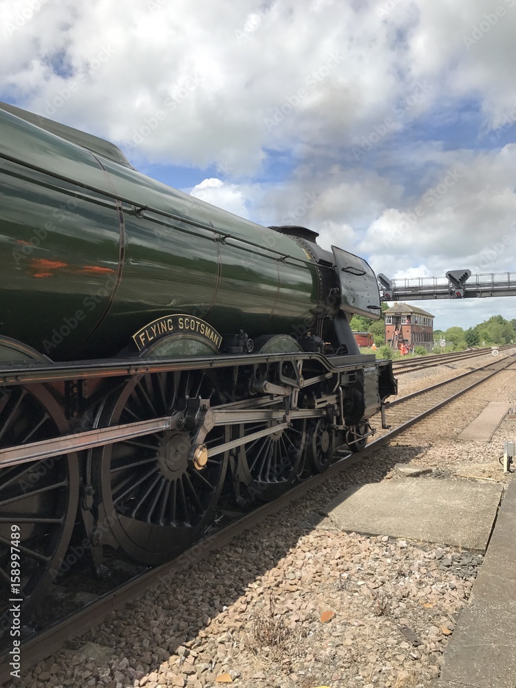 Naklejka premium Latający Szkot