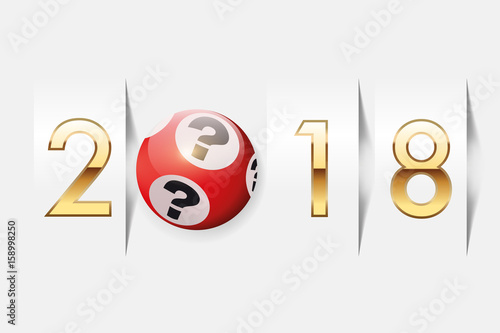 2018 - loto - chance - vœux - casino - jackpot -riche - bonheur - loterie
