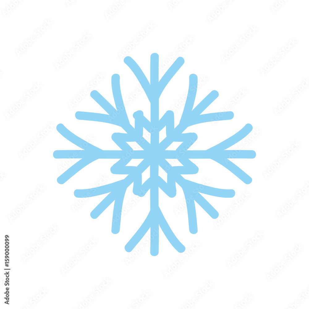 Snowflake winter symbol icon vector illustration graphic design Snowflake winter symbol icon vector illustration graphic design