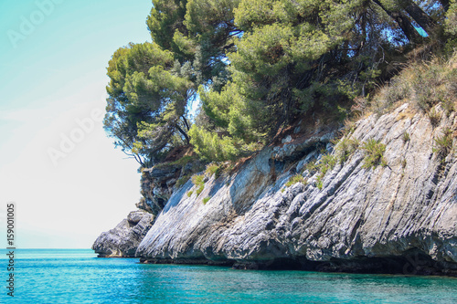 seascape and coast of Maratea photo