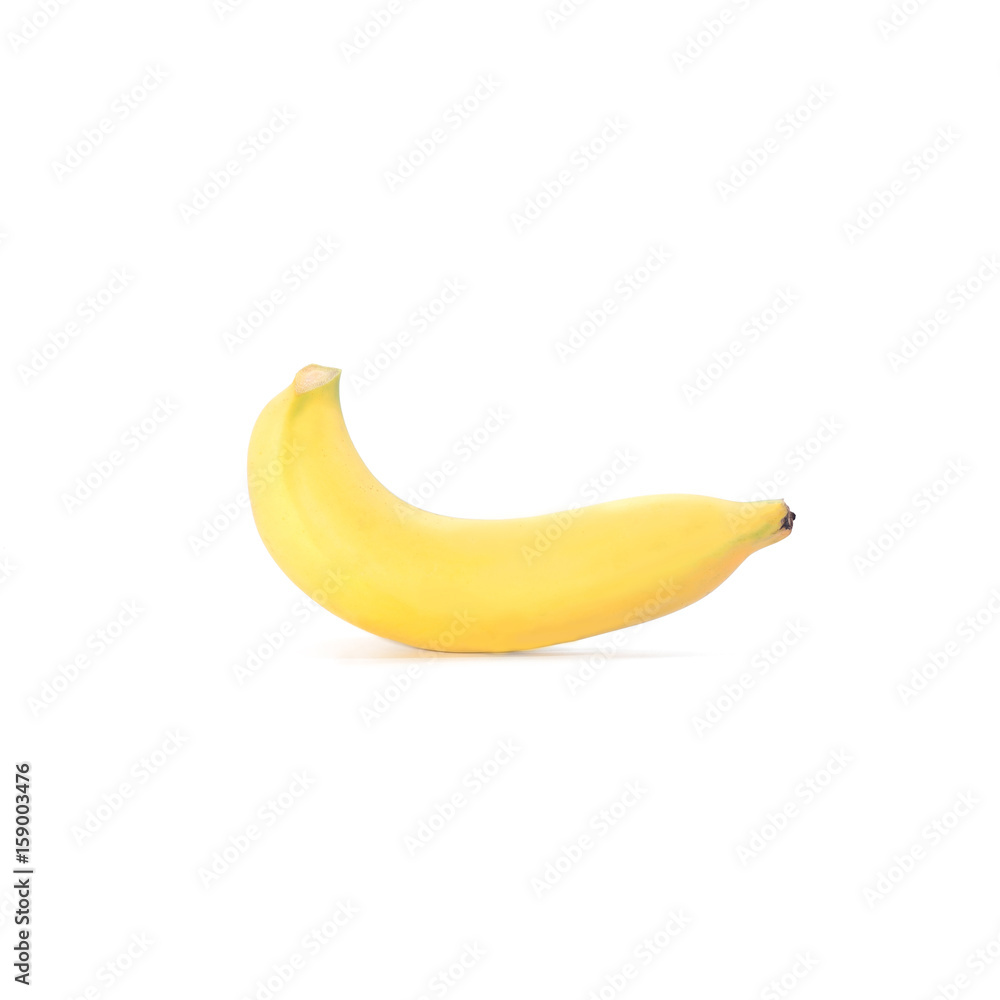 Bunch of banana isolated on white background