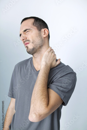 Cervicalgia in a man