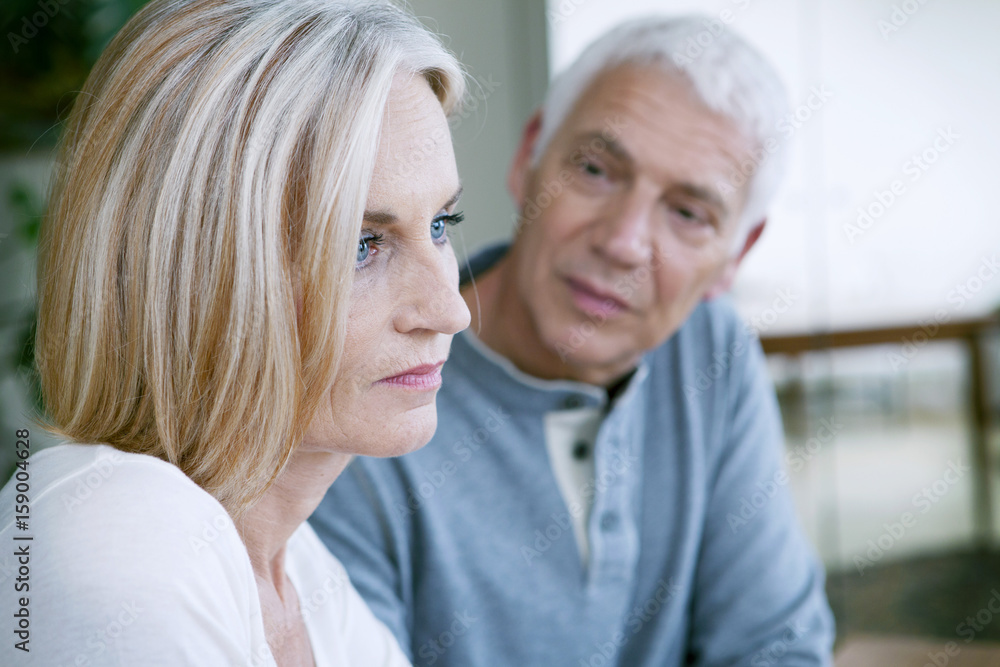 Conflict in an elderly couple Conflict in an elderly couple