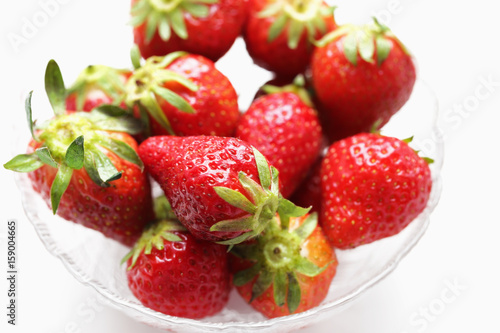 Strawberries in a bowl