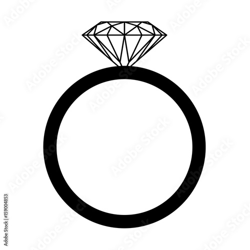 Diamantring Silhouette