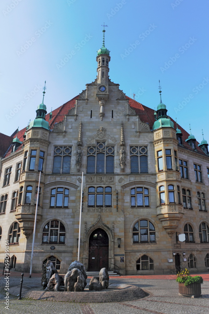 Obraz premium Helmstedt, Rathaus
