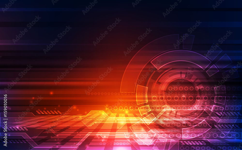 Abstract speed technology concept. vector illustration background
