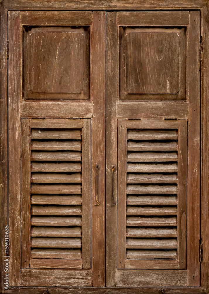 Old wood louver Old wood louver