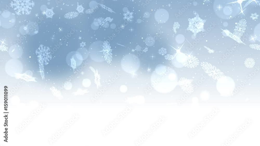 Christmas Snowflakes Falling Christmas Snowflakes Falling