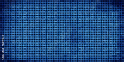 Grunge blue abstract mosaic background - Illustration, Composition with geometric shapes
