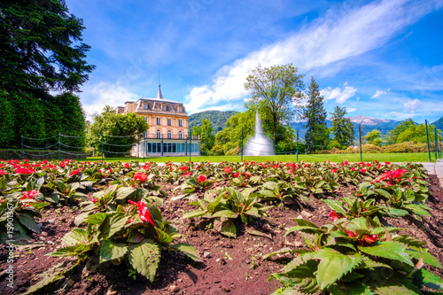 villa taranto botanical garden - Verbania - Lake Maggiore - Piedmont region Italy photo