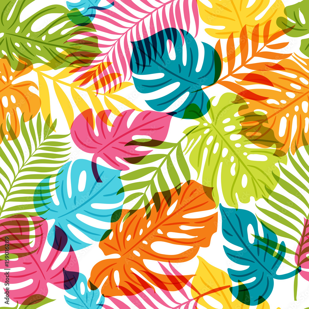 Colorful Summer Seamless Pattern Graphic by tamitam · Creative Fabrica