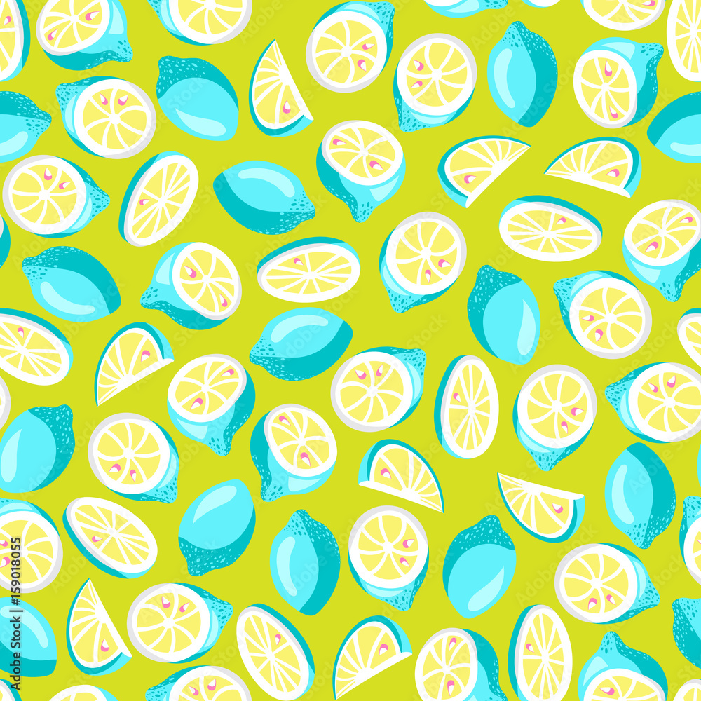 Fresh lemons background Fresh lemons background
