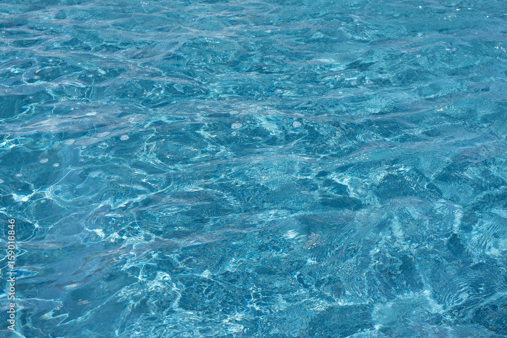 Fototapeta premium Clear blue water